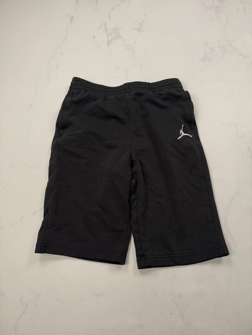 Jordan Athletic Shorts Black 2010s Street Style - Boys XL